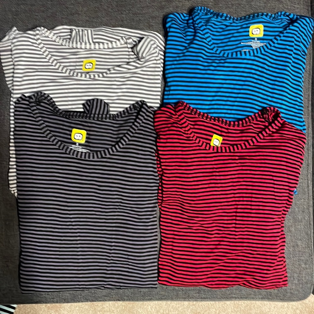 4 long sleeve layering t shirts